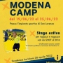 Modena Camp dal 19 al 25 giugno